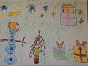 Práce dětí z MŠ Vlkava